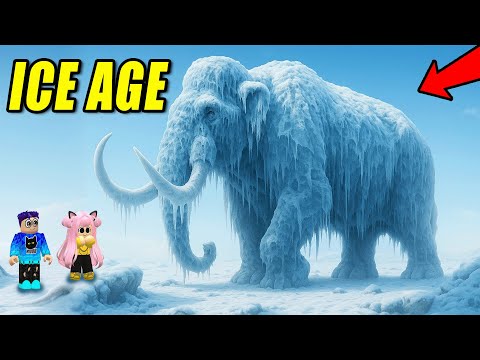 Aku dan Anakku masuk kedunia ice ages bertemu mammont