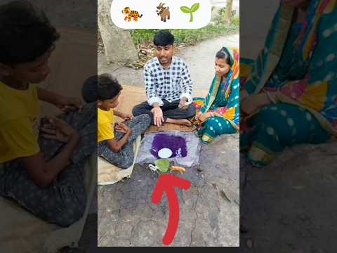 বাঘ ছাগল ও পান কে নদী পার করালাম 🐅🐐🌱💪#trending #sorts #volg #trikshorts #villagecouplevlogs
