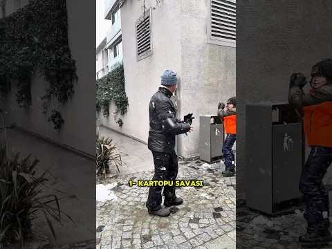 Kar yağınca yaptığımız 3 şey ❄️