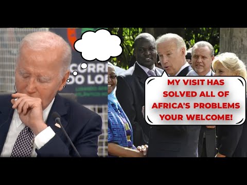 US President Joe Biden Solves All of Africa's Problems During Angola Visit