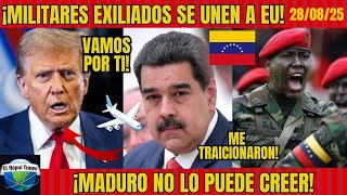 TRUMP LE DA 24 HORAS A NICOLAS MADURO. EXMILITARES EXILIADOS DE VENEZUELA LO TRAICIONAN.