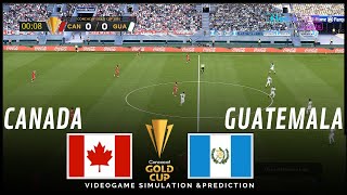 Canadá vs Guatemala Copa Oro 2025 Simulacion y Prediccion