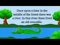 Monkey and Crocodile Story Analysis