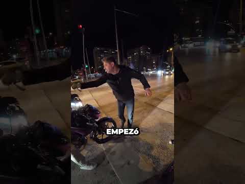 Robó las llaves de las motos