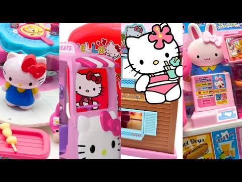 48 minutes Satisfying with Unboxing Hello Kitty and Pink Rabbit Collection ASMR