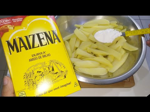 O segredo da Batata crocante e sequinha