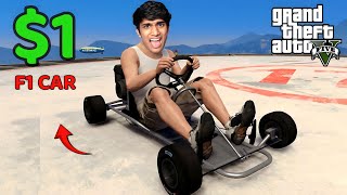 $1 F1 CAR VS $100,000 F1 CAR