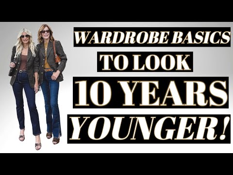 The Top Wardrobe Basics for Women Over 40 To Look 10 Years Younger | Fashion Over 40