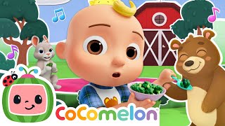 Backyard Picnic 🥕 Yes Yes Vegetable Dance! | Dance Party | CoComelon Nursery Rhymes & Kids Songs