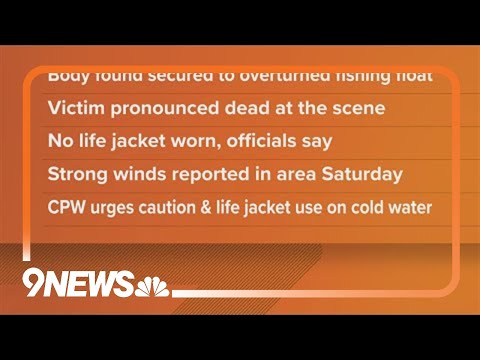 Body found secured to overturned boat in northwest Colorado
