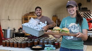 The BEST Bear Meat Burgers – Butchering & Canning 97 LBS of Meat