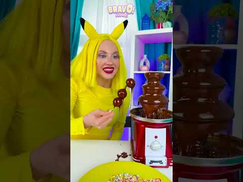 خدعة الشوكولاتة النافورة التي تحتاج لتجربتها! 🍫✨ #افعلها_بنفسك
