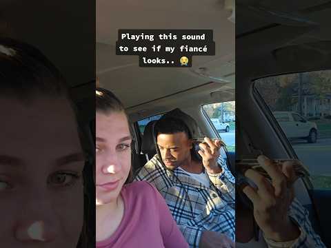 He did not just turn his volume up on his phone..  😂 #couples #couplesprank #couplesgoals #fiancé