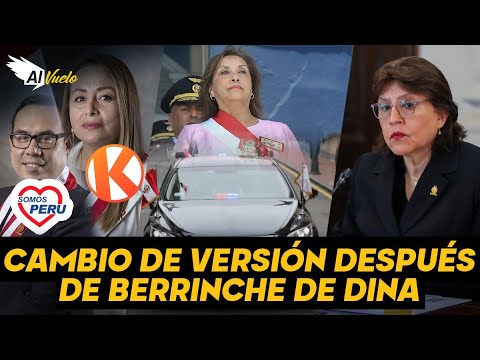 ¡QUÉ CONVENIENTE! | Chofer cambia de versión luego de berrinche de Dina Boluarte sobre caso el cofre