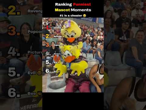 Ranking Funniest Mascot Moments
