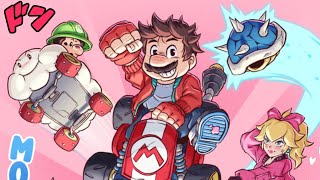 Después de 19 HORAS! - TERMINADO! - SPEEDPAINT! 🎨 Mario Kart World - Donkey Bananza | Why So Gurin