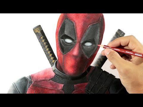 Cómo dibujar a Deadpool Realista | Deadpool & Wolverine Película | ArteMaster