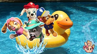 🎈 ¡FIESTÓN SORPRESA de los CACHORROS! 💦 Piscina, juegos y muchas RISAS 🐶