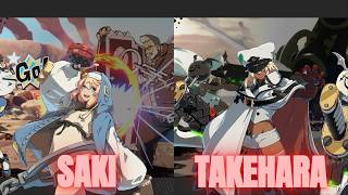 Guilty Gear Strive 5.2 Saki Bridget VS Takehara Ramlethal High Level Gameplay
