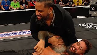 RAW ON NETFLIX Reactions: The Vision Defeats Jey Uso & LA Knight 