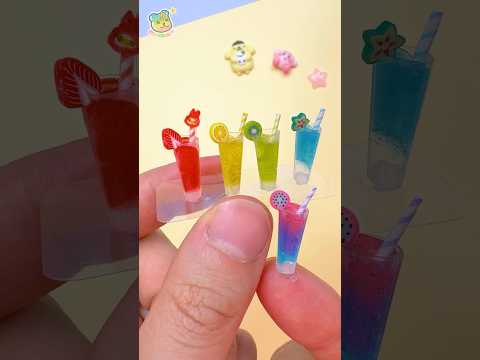 초초귀욤💗과일주스 미니어처 만들기✨DIY fruit juice miniature