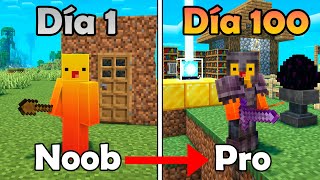 Como Sobrevivír 100 Días en MINECRAFT HARDCORE Tutorial