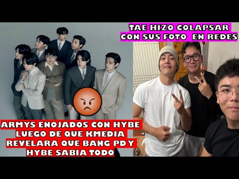 ARMY 😡 POR QUE BANG PD SABIA TODO SOBRE AT4QUES A SUGA ,TAE ,JK Y MAS/TAE COLAPSA REDES