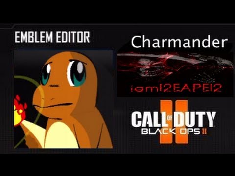 Black ops 2 - Charmander emblem tutorial