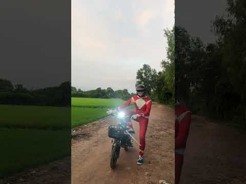 SIÊU NHÂN XE ĐẠP ĐIỆN #phadene #shorts