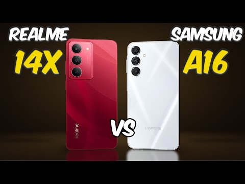 Realme 14x vs Samsung Galaxy A16