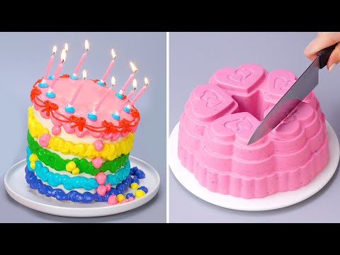 Amazing PINK Chocolate Cake Decorating | So Yummy Dessert Ideas | Homemade Cake Decoration