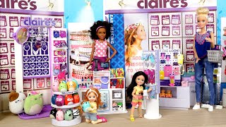Barbie & Ken Doll Family -  Toddlers Go Shopping