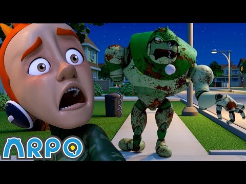 Boo Who? Arpo’s Got a Bone to Pick! | ARPO | Preschool Learning | Moonbug Tiny TV
