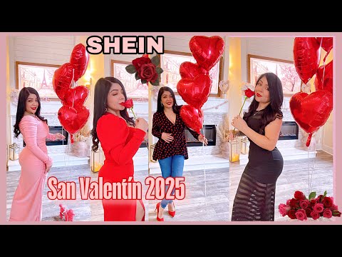 ♥️Vístete Bonita Elegante Y Sensual Para San Valentín 2025 😍SHEIN Fashion Shops Collab