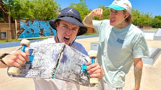 Consecuencias de Romper El Skate de mi Amigo YouTuber! “Aaron vega”