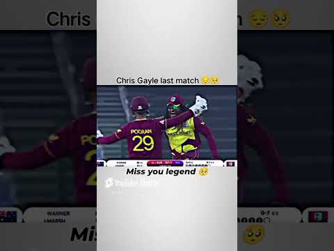 Chris gayle last match #tamil #chrisgayle #cricket