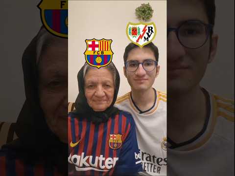 Penalty shootout in FC 25 with my grandmother Part 24 (Rayo Vallecano vs Barcelona)