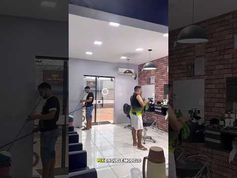 😱Vejam oque aconteceu tropa😒 #barbershop #barbeariabrasil #brasil #barber #fade #luzes #cabelo✅📏