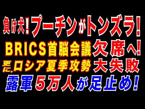 2025/6/27　プーチン氏、BRICS首脳会議の対面参加見送り　ICC逮捕状が影響。トランプ氏、NATO加盟国「守る」と明言。プーチン政権に打撃。ロシア夏季攻勢失敗。ウ軍が露軍5万人の進撃を阻止。