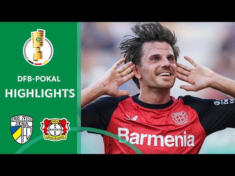 LEVERKUSEN made it to round 2 | Jena vs. Bayer 04 Leverkusen 0-1 | Highlights | DFB-Pokal 1st Round