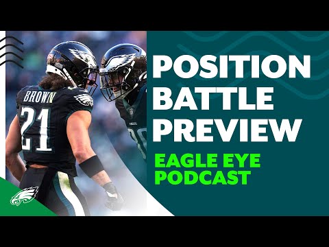 Breaking down Eagles training camp battles | Eagle Eye Podcast
