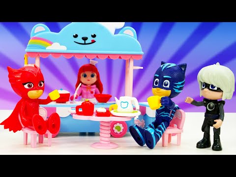 🎢 ¡Lunática causa alboroto en el parque de diversiones! | Juguetes de PJ Masks