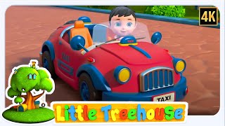 Wheels on the Taxi - Vehicle Nursery Rhyme & Toddler Song