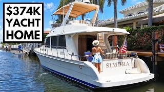U CAN LIVE ON THIS 🤔 2006 Norseman 480S Liveaboard Motor Yacht Tour