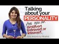 Understanding Personality Types and Traits