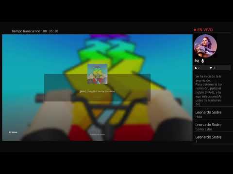 Transmisión de PS4 en directo de naiara297 roblox