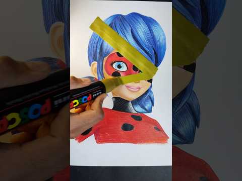 خربت رسمة الدعسوقة وحولتها لرسمة أفخم🥺متوقعتش النتيجة🔥