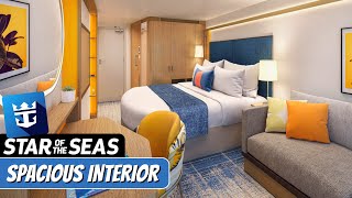 Star of the Seas | Spacious Interior Walkthrough Tour | Royal Caribbean 2025 | 4k