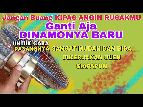 Cara Pasang DINAMO KIPAS ANGIN Universal