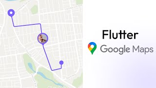 Flutter Google Map with Live Tracking, Custom Marker & Directions